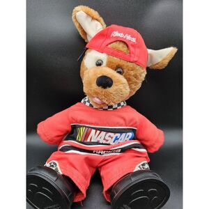 Kevin Harvick Nascar Build-A-Bear ‎ Plush Dog With Hat And Shoes